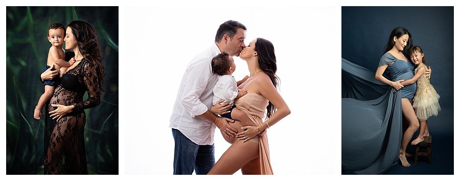 maternity family portraits. Portrait studio Singapore